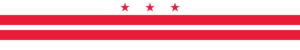 De vlag van Washington DC